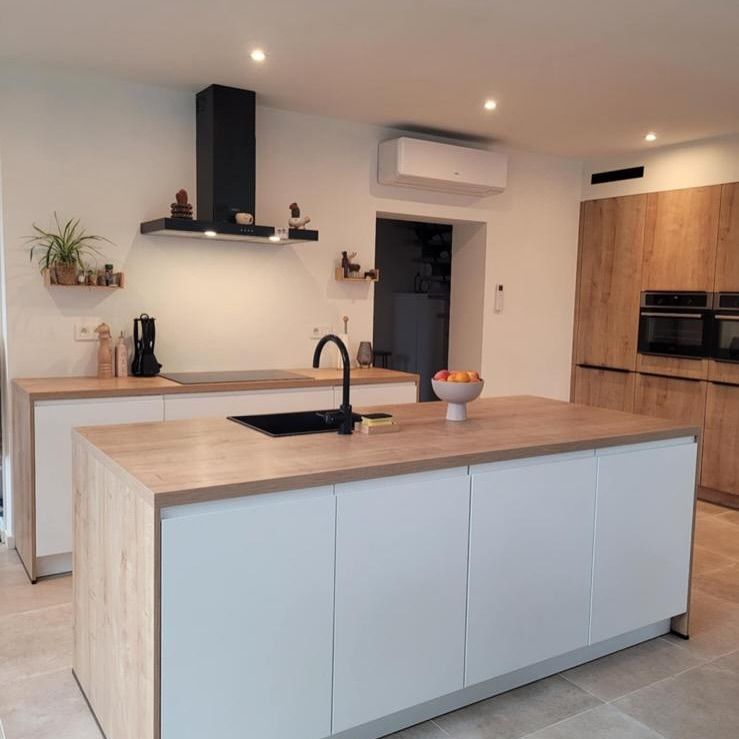 Keuken E. & B., chalet eiken